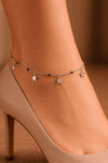 Star Charm Anklet – Pair