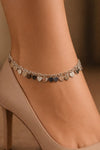 Heart Charm Anklet – Pair